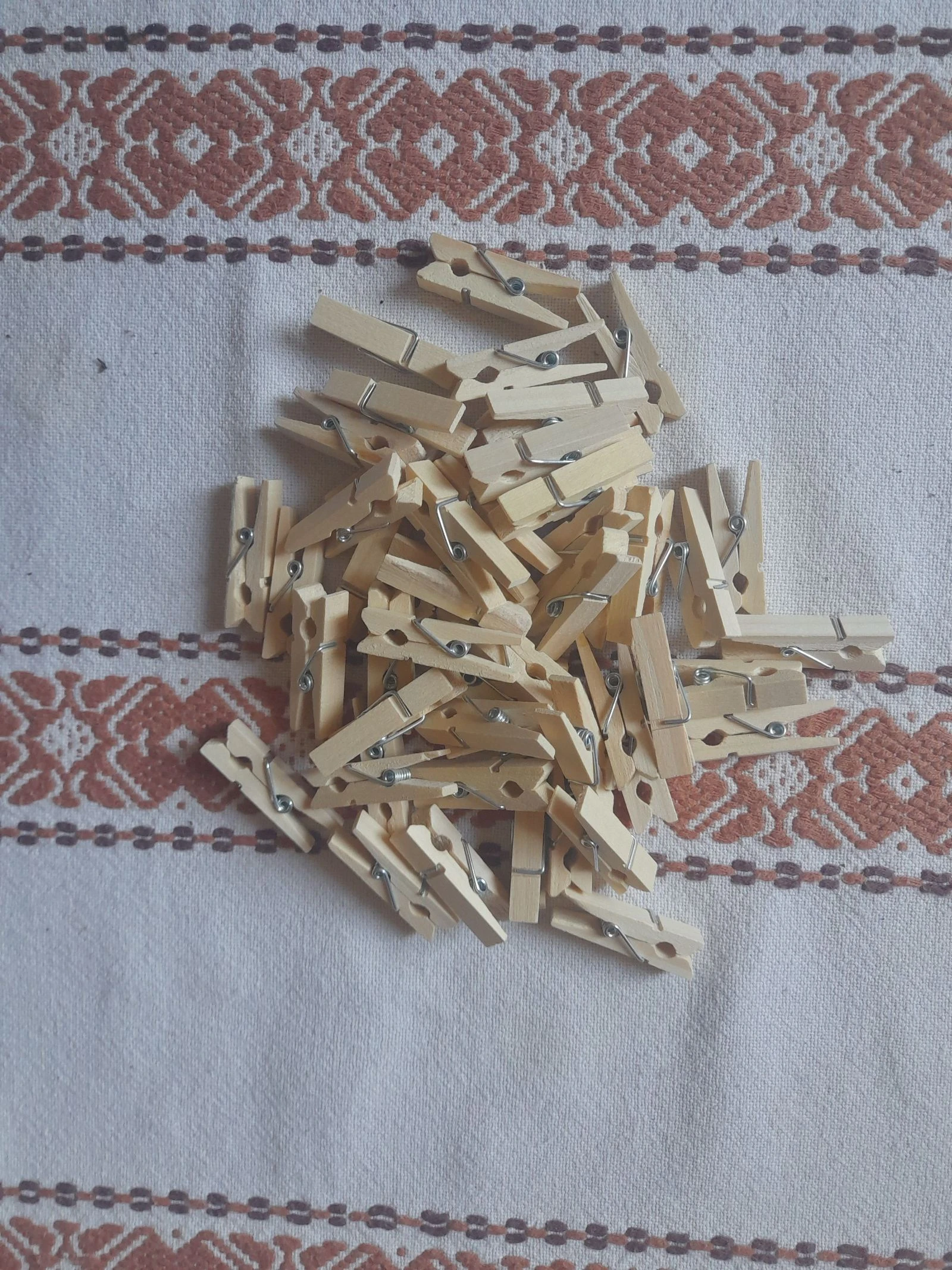 Lot de mini pinces à linge 3.5 cm